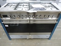 Smeg Range Cooker Stainless Steel A4-81 120cm Opera Dual Fuel A Graded (CH-4523)