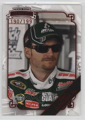 2009 Press Pass Legends Red 190/199 Dale Earnhardt Jr #43 HOF 0a7