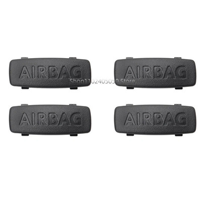 4pcs Black Car Pillar Airbag Trim Cap for VW Golf Jetta GTI CC Passat Tiguan