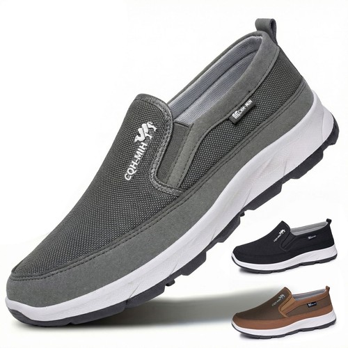 Spring plus men's casual shoes, breathable and odorless, dad's shoes - Picture 3 of 9