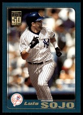 Luis Sojo 2001 Topps #151 New York Yankees MLB READ FREE SHIPPING AutographDen