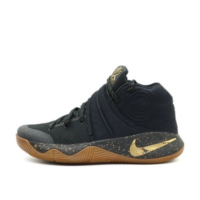 Nike Herren Kyrie 2 Sneaker EU 42.5 Schwarz/Gold 843253-991