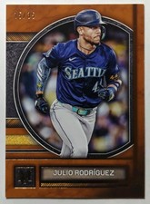 2025 Topps Museum Collection Julio Rodriguez 8 Bronze Parallel #'d /35 Mariners