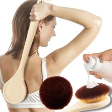 Lotion Applicator for Back, Feet, Long Handle Curved, Back Sunscreen Applicat...