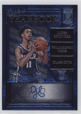 2021-22 Donruss Elite Rookie Yearbook Auto Jaden Springer #RY-JSP Auto 16q7
