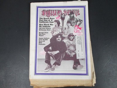 Rolling Stone Magazine Oct 28 1971 No 94 VTG Beach Boys, Joan Baez Grateful Dead