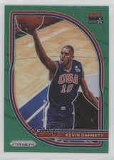 2020-21 Panini Prizm USA Basketball Green Prizm Kevin Garnett #4 HOF 1g0b