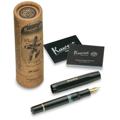 Kaweco Piston Classic Sport Fountain Pen - Black (Medium) Brand New In Tube/Box