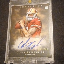 Colin Kaepernick Rookie Cards and Autograph Memorabilia Guide 32