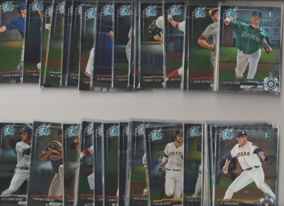 2017 BOWMAN CHROME DRAFT/PROSPECTS COMPLETE YOUR SET ALL 1ST'S