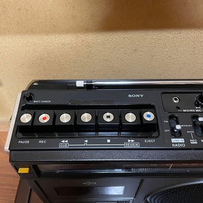 Sony CF-1980 Radio Cassette Recorder Pro1980 Maintained Japanese