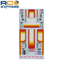 Associated RC10 Graphite Kit Decal Sheet ASC6172