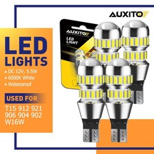 4x T15 921 Super Bright White Led Bulbs Back Up Reverse Light Canbus Universal