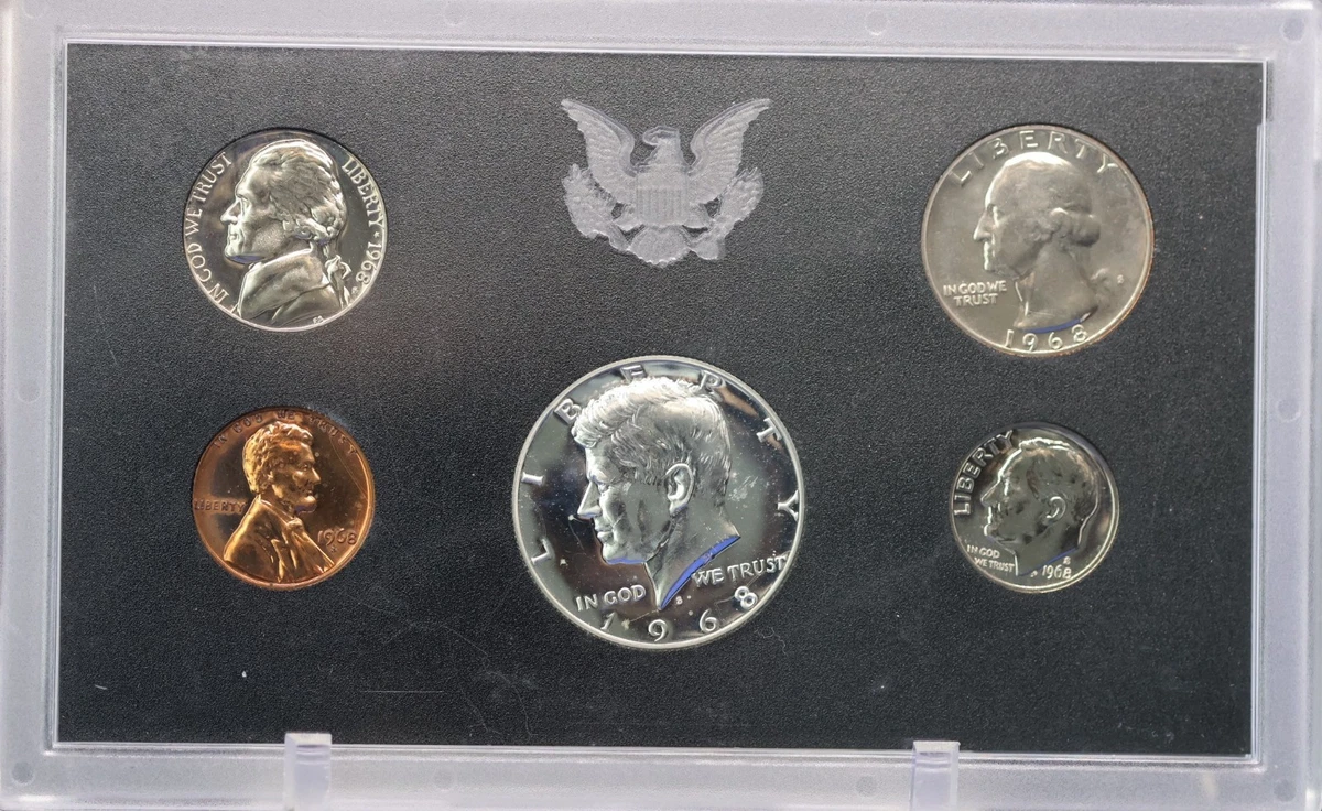 1968年 アメリカ合衆国プルーフセット 1968-S U.S. Proof Set | eBay