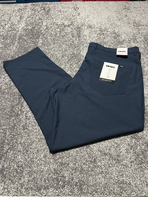 DKNY City Tech Pants Slim Fit Navy Men's Size 38 X 30 NWT $78