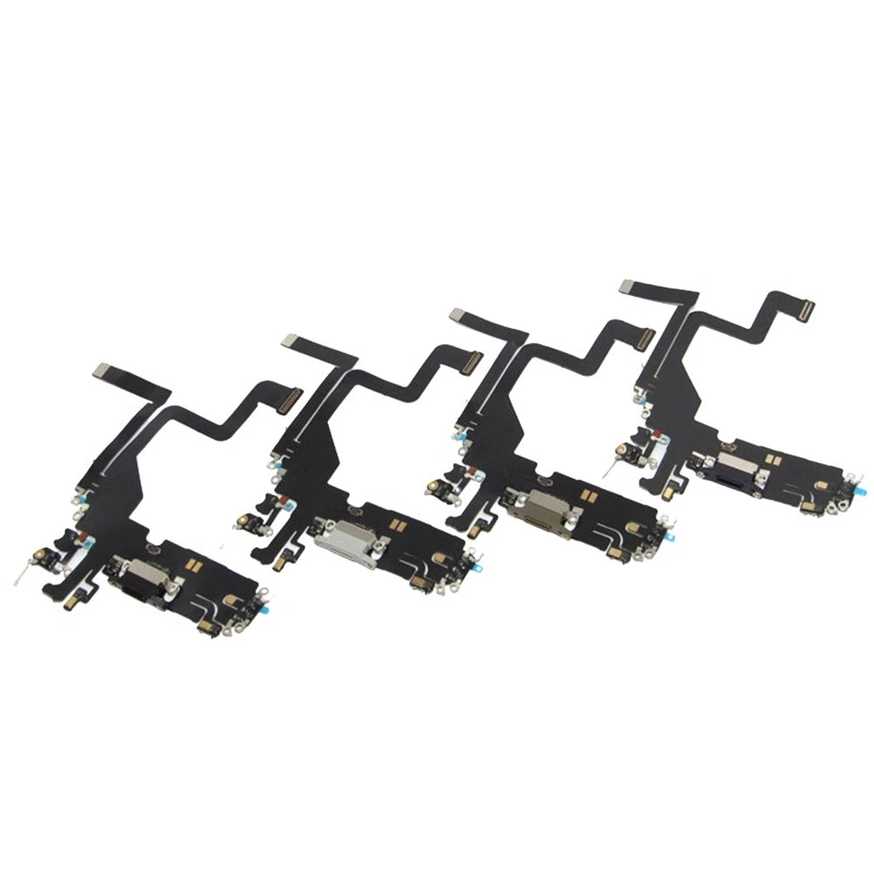 OEM Audio Jack Mic Charging Port Dock Felx Cable For iPhone 14 14+ 14 Pro 14 Max - Image 4 of 4