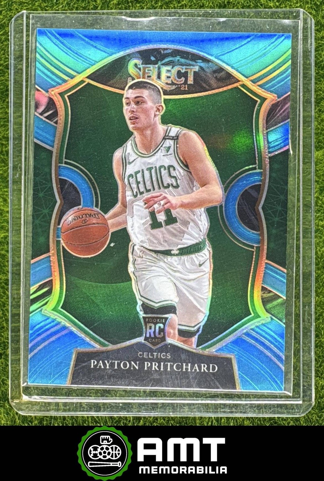 Payton Pritchard RC 2020-21 Panini Select 104/299 Light Blue Boston Celtics #86