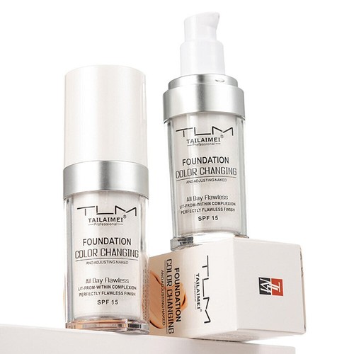 1/2X TLM Fondotinta Perfetto Colore Magico Cambia Colore Trucco Cambia Tono Pelle - Foto 10 di 25