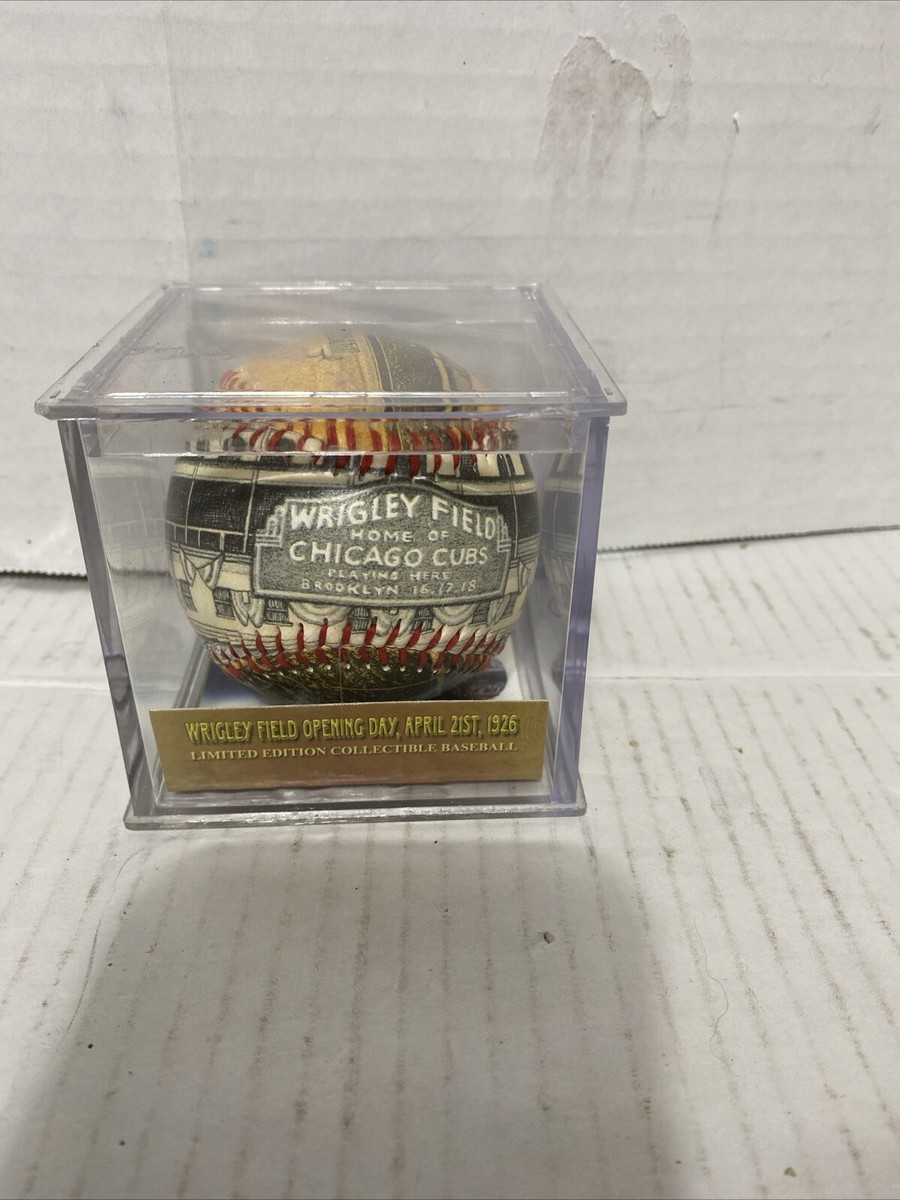 【BD】 Man 1st Stadium  World 銀テープ Wrigley Field Opening Day April 21st 1926 Baseball for sale online