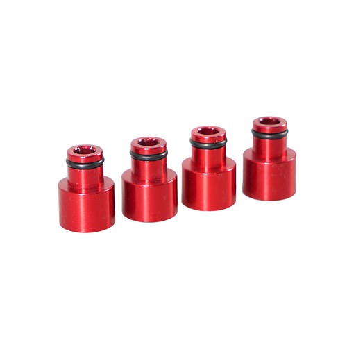 4pcs Racing Fuel Injector Top Hats Adapters RDX Injectors for B16 B18 D16Y D16Z - Picture 2 of 20