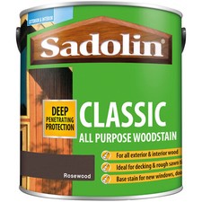 Image of Sadolin 5028488 Classic Wood Protection Rosewood 2.5 litre