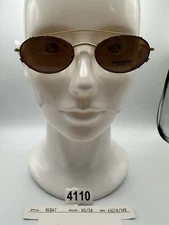 New Vintage Revolution Eyewear With SunShade RE047 M.Gold Dark Amber 49 18 140