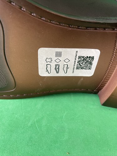 RED TAPE, scarpe formali uomo pelle nera stile monaco, taglia 9, ottime condizioni - Foto 8 di 8