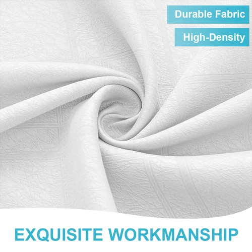 2024 Waterproof Outdoor Curtains 3D Texture Thermal Insulated Sun Blocking Drape - Picture 84 of 102