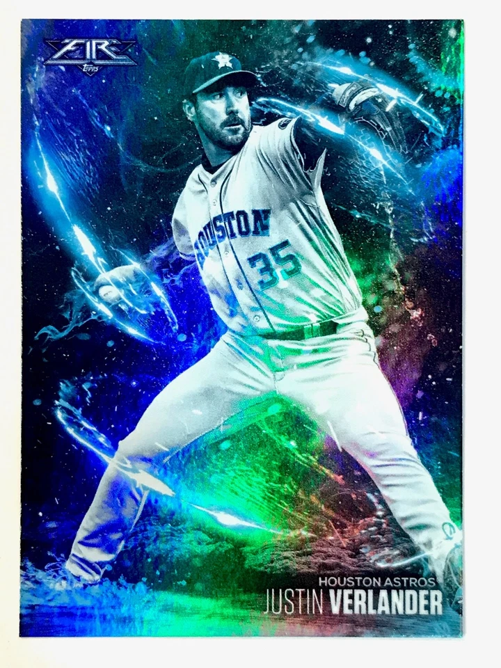 2018 Topps FIRE - FLAME THROWERS - Blue Chip Parallel Insert - U-Pick - Image 3 of 4