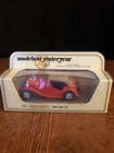 E1 MATCHBOX LESNEY MODELS OF YESTERYEAR Y-8 RED 1945 MG TC WITH TAN ROOF Bt22