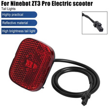 Fanale Posteriore LED Monopattino Elettrico Posteriore per Segway Ninebot ZT3 Pro, Impermeabile