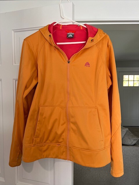 ジャケット・アウター Nike ACG Hooded jacket Orange/Dark Gray Nike Vintage ACG Orange and Dark Gray 1990's Winter Jacket