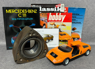 Mercedes Benz C111 Wankelkolben Rotary Engine Sammler Vintage Selten #45A6