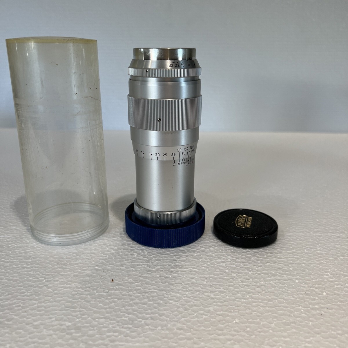 Steinheil Munchen Culminar F=135mm 1: 4.5 Lens WITH CAP AND CASE