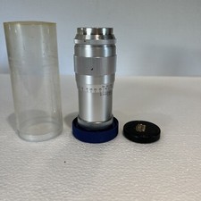 Steinheil Munchen Culminar F 135mm 1: 4.5 Lens WITH CAP AND CASE ANTIQUE 