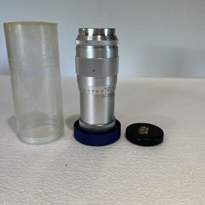 Steinheil Munchen Culminar F=135mm 1: 4.5 Lens WITH CAP AND CASE