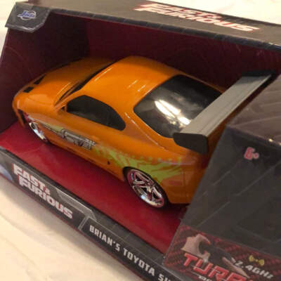Brian's Toyota Supra ラジコン　ワイスピ Jada Toys Fast and Furious 1:24 Radio Control Car, Brian's Toyota