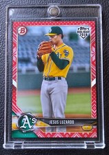 JESUS LUZARDO 2018 TOPPS HOLIDAY BOWMAN RED FESTIVE /5  PHILLIES