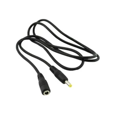 1x DC Power 4.0 x 1.7mm Male To Female Jack Extension Connector Cable Cord 90cm
