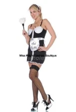 nwt ADULT sexy SEVEN 'TIL MIDNIGHT french MAID for YOU halloween PARTY costume