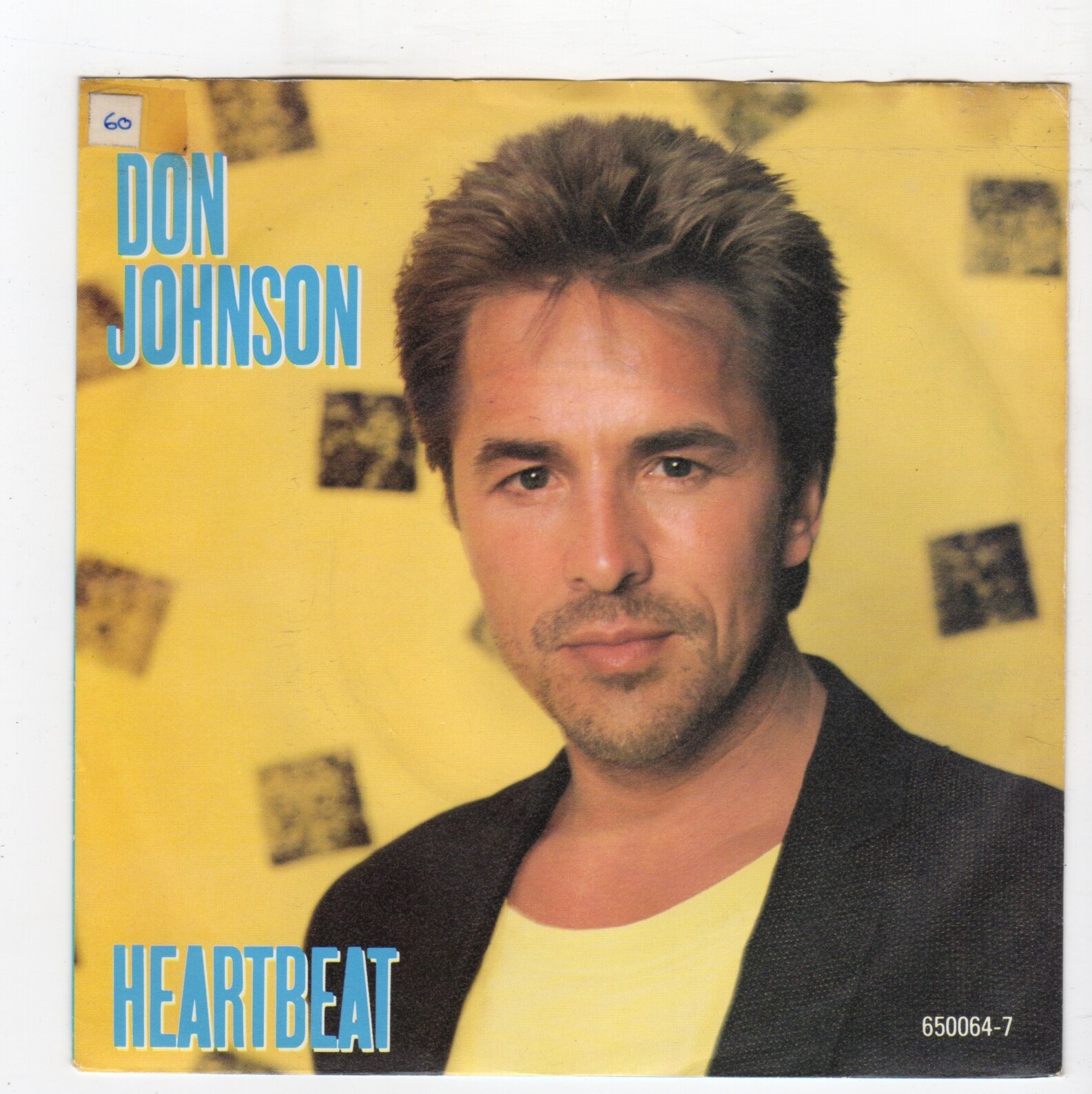 (S520) Don Johnson, Heartbeat - 1986 - 7 inch vinyl