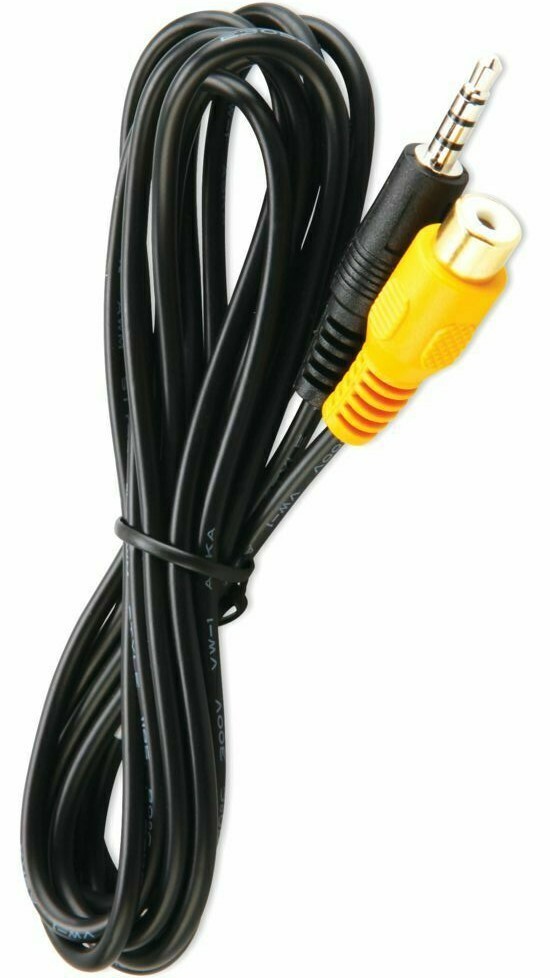 Garmin RCA to 3.5mm Video Backup Camera Cable 6.5ft for dezl 760