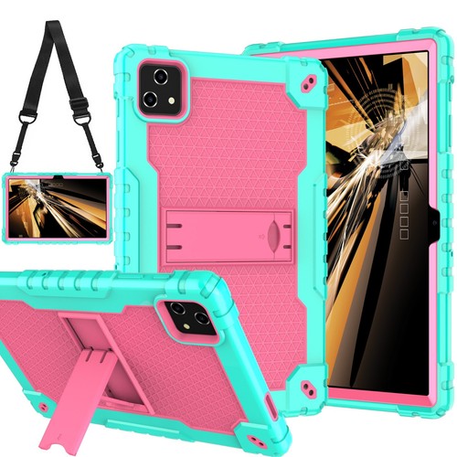 For T-Mobile Revvl Tab 5G Heavy Duty Case Built Strap Kickstand,Screen Protector - Picture 34 of 45