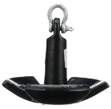 Seachoice River Anchor-Black Vinyl- #20 41520
