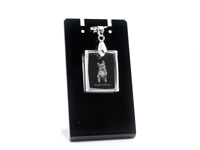 Swedish Vallhund, Västgötaspets, West Gotten Spitz - Crystal Pendant For Dog