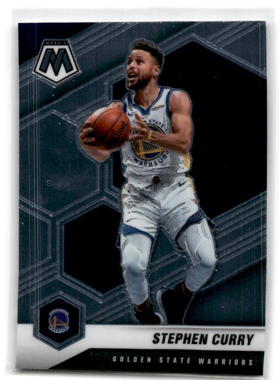 2020-21 Panini Mosaic #175 Stephen Curry Golden State Warriors