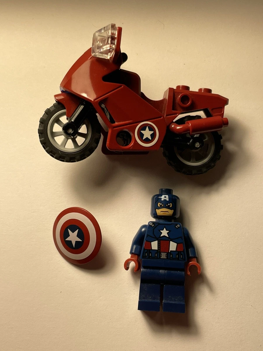 Lego captain america bike hot sale