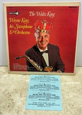 Wayne King The Waltz King Compact 33 Jukebox Mini LP PICTURE SLEEVE ONLY DECCA