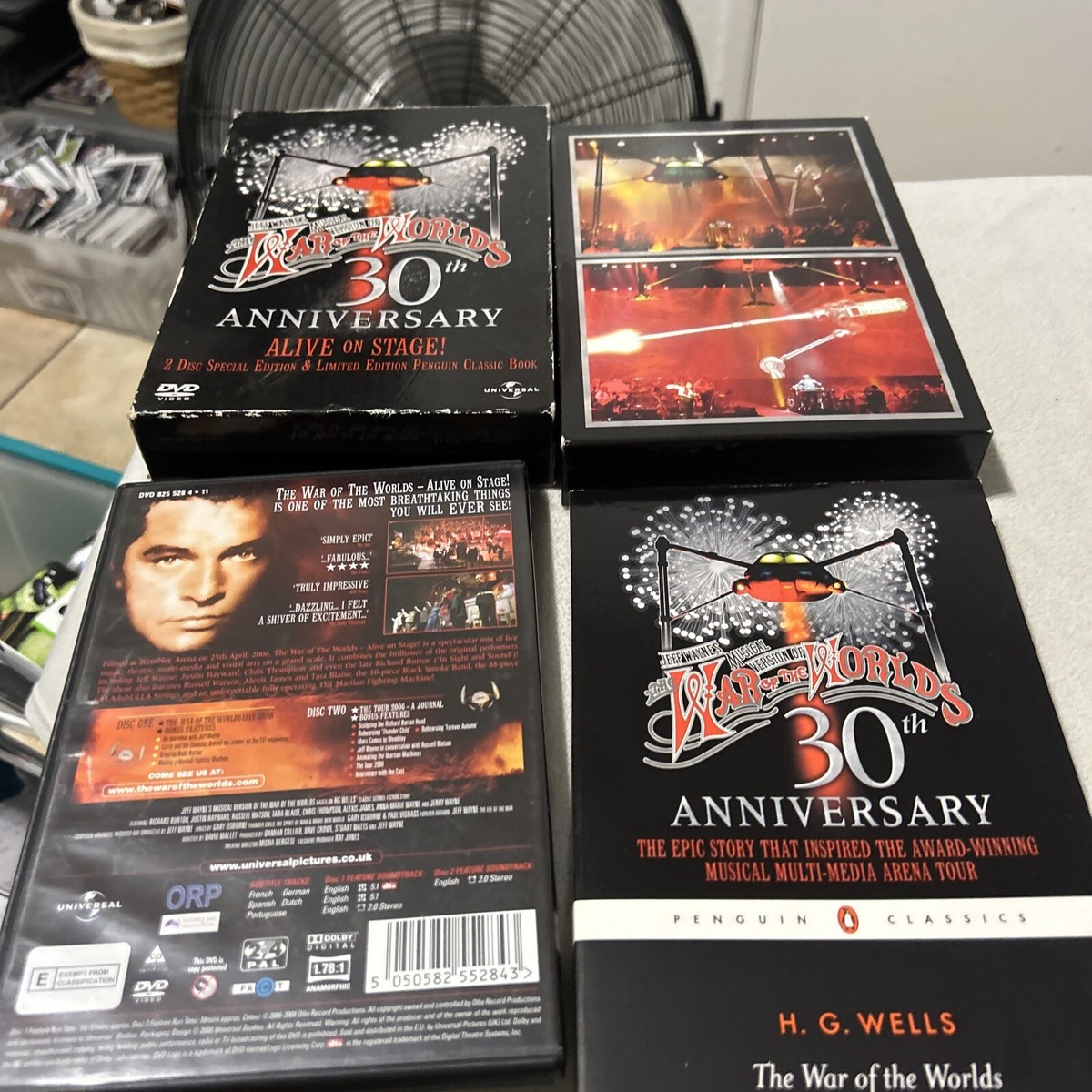 JEFF WAYNE'S - THE WAR OF THE WORLDS 30TH ANNIVERSARY