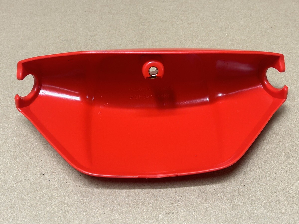99-07 HONDA 400EX OEM DASH HANDLEBAR COVER RED PLASTIC TRX400EX